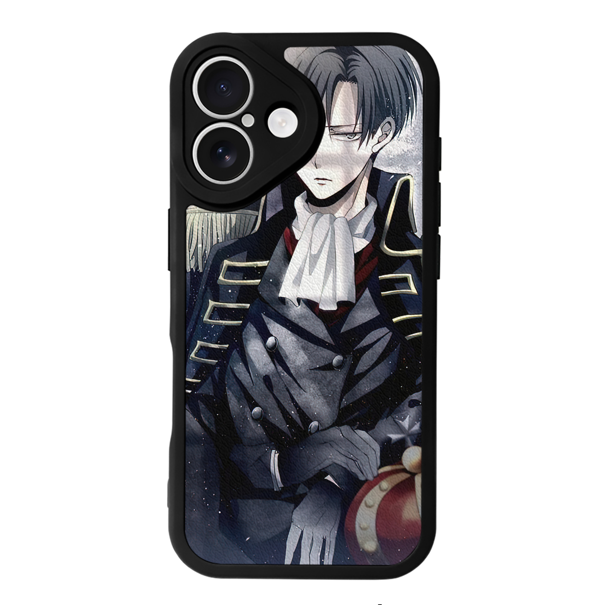 （画像用） 進撃の巨人 Attack on Titan 【iPhone 16シリーズ対応】シリコンスマホケース（レザー調） 材質：シリコン